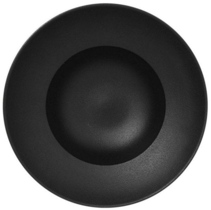 NEOFUSION talerz głęboki okrągły, śr.26cm, czarny
