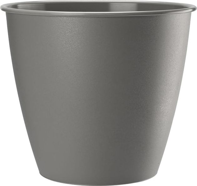 Galicja Doniczka Azalia osłonka wys 13cm śr 12cm szara