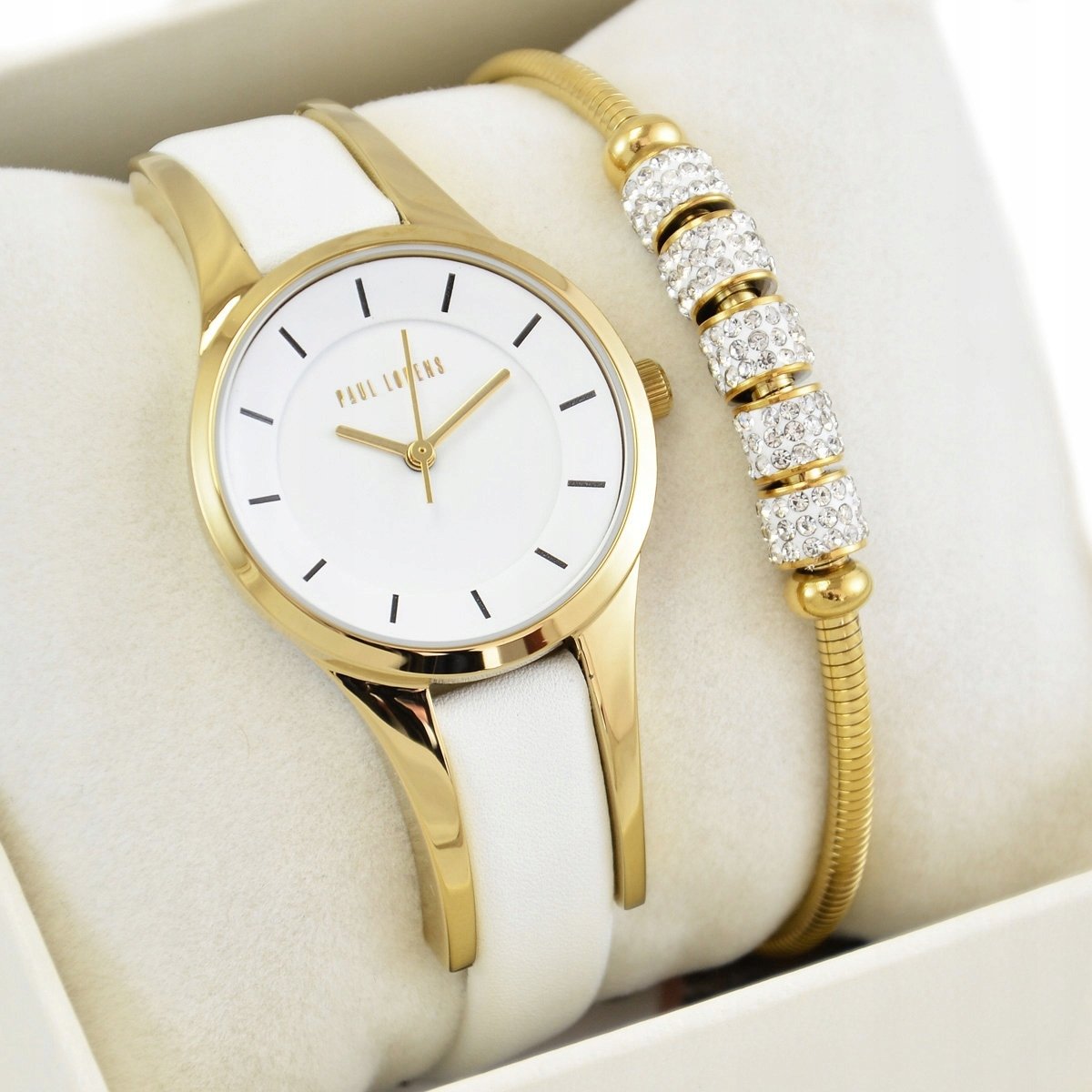 Zegarek Paul Lorens Zestaw damski zegarek Sevilla -3C2 + bransoletka