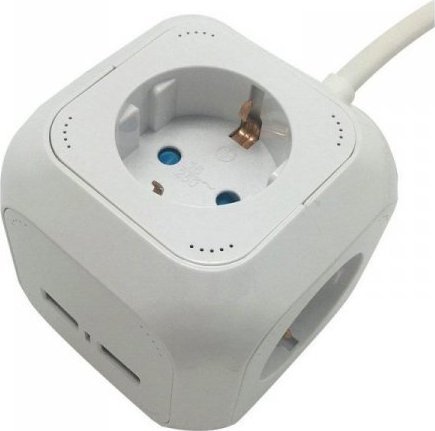 Listwa zasilająca V-TAC 4 gniazda 1.4 m biała (SKU 8800)