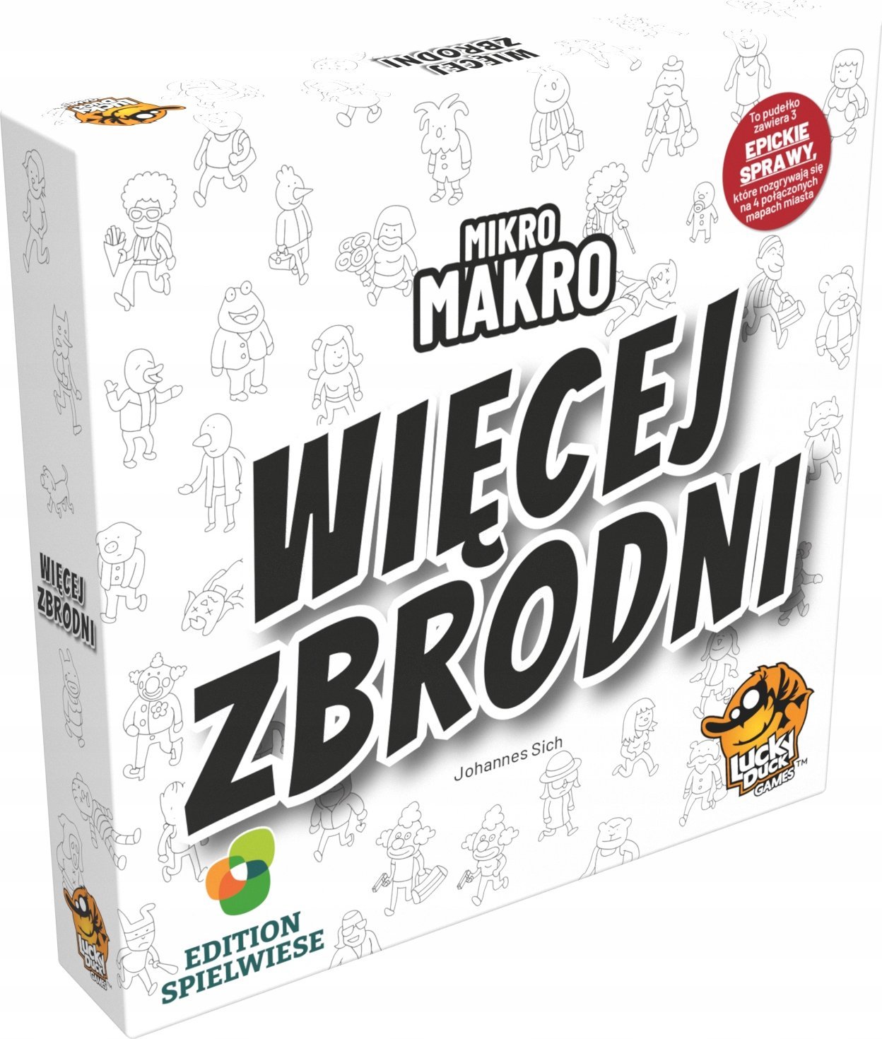 Lucky Duck Games Dodatek do gry MikroMakro: Więcej zbrodni - bonus