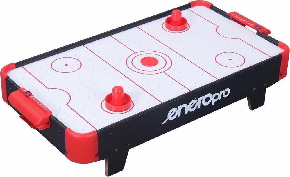 Enero STÓŁ GRA CYMBERGAJ AIR HOCKEY 60x32,5x14CM CZARNY ENERO PRO