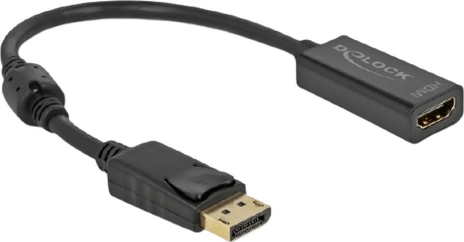 Delock DELOCK Displayport Adapter DP -> HDMI Buchse 4K Passiv schwa