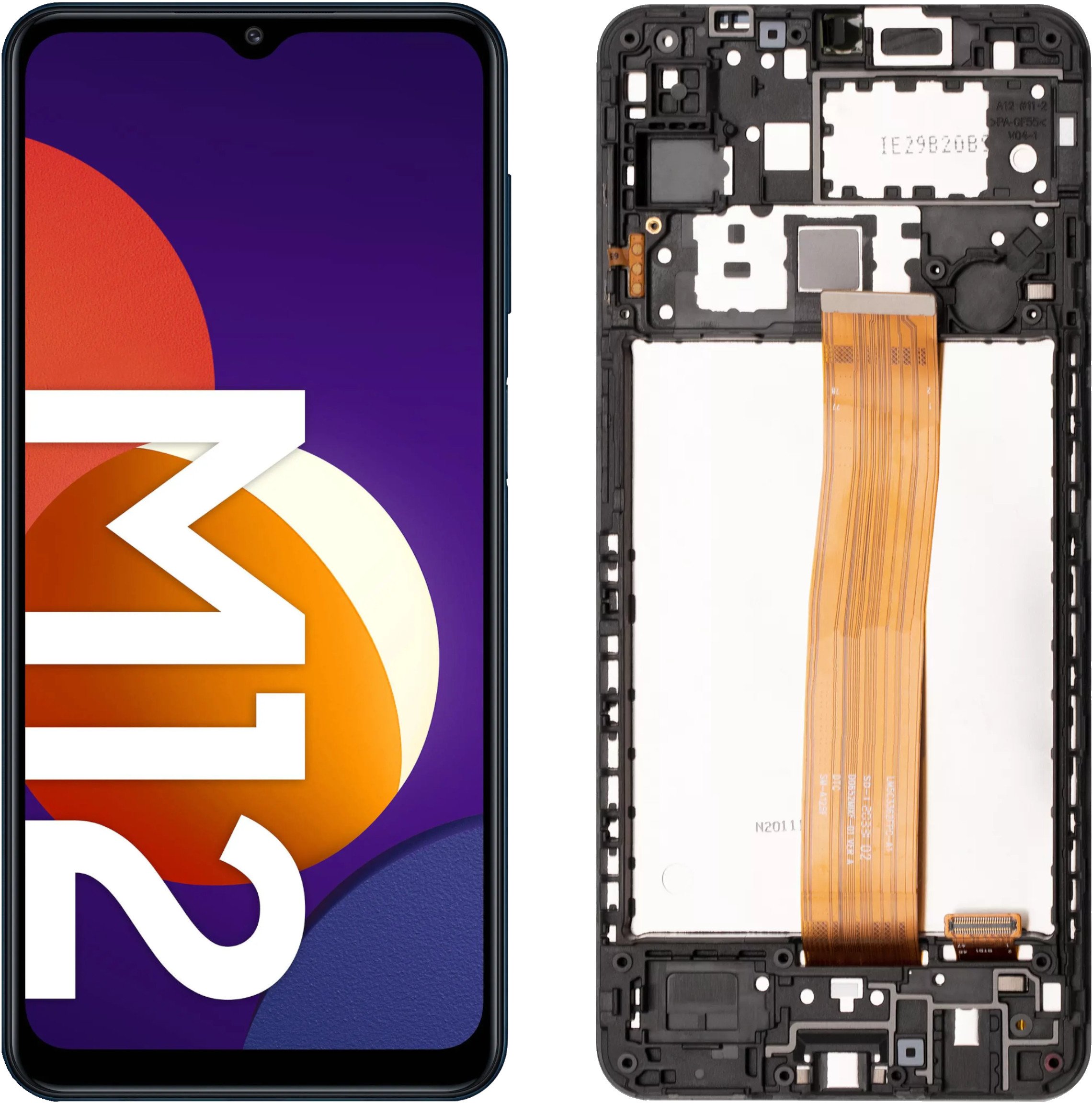 Wyświetlacz do Samsung Galaxy M12 LCD SM-M127 Ekran Ramka