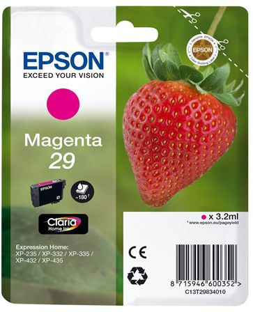 Tusz Epson Claria Home SP 29 Magenta - C13T29834010