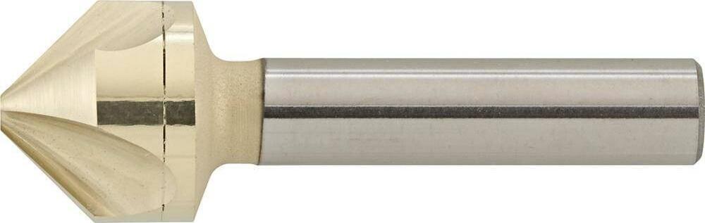 Format Pogłębiacz stożkowy i do gratowania 90 z nierównomierną podziałką krawędzi skrawających i chwytem cylindrycznym FORMAT GT