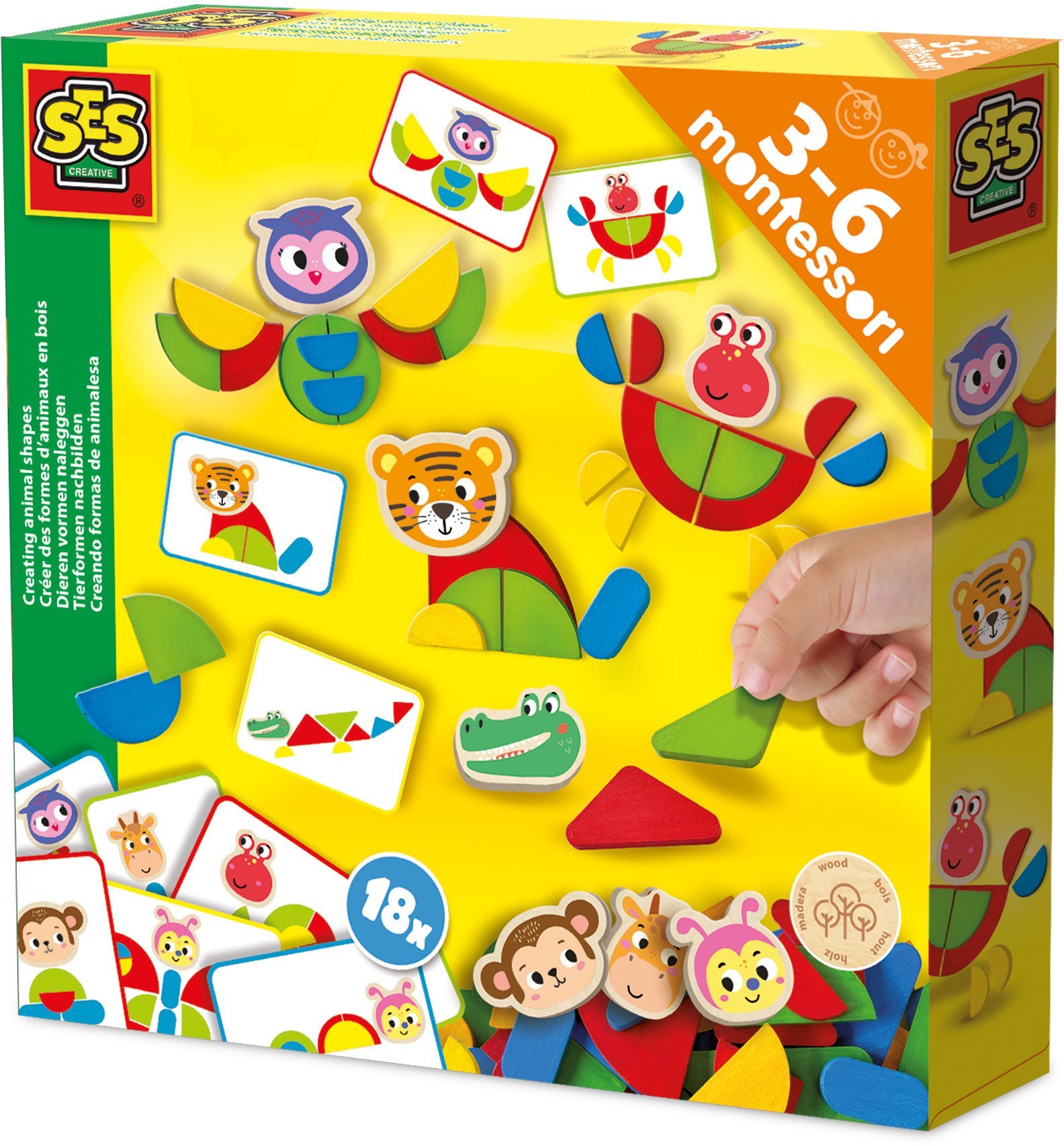 SES Montessori tworzenie kszt.zwierząt 14063 40632