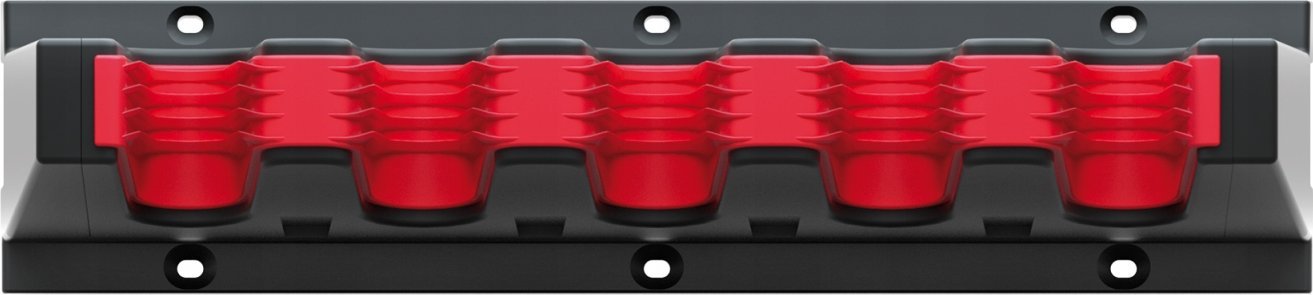 Prosperplast Wieszak Mały MULTI HOLDER Na Narzędzia Miotły Czarno-Czerwony...