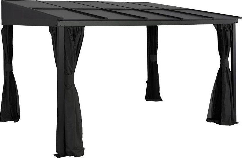 vidaXL Sojag Aluminiowe zadaszenie tarasu St. Barth 812 Antracyt 248x364x240cm