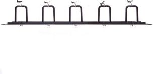 Sabaj Organizator kablowy poziomy/pionowy haczyki plastikowe RAL9005 (19-0038C)