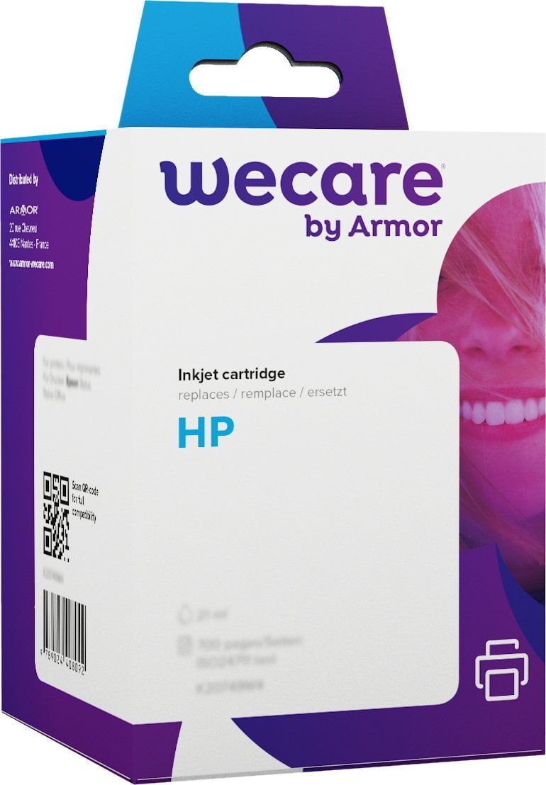 Tusz OWA Armor WECARE ARMOR cartridge pro HP OfficeJet 6812,6815,Officejet Pro 6230,6830,6835, černá/black+1C+1M+1Y, 1x45/3x12ml