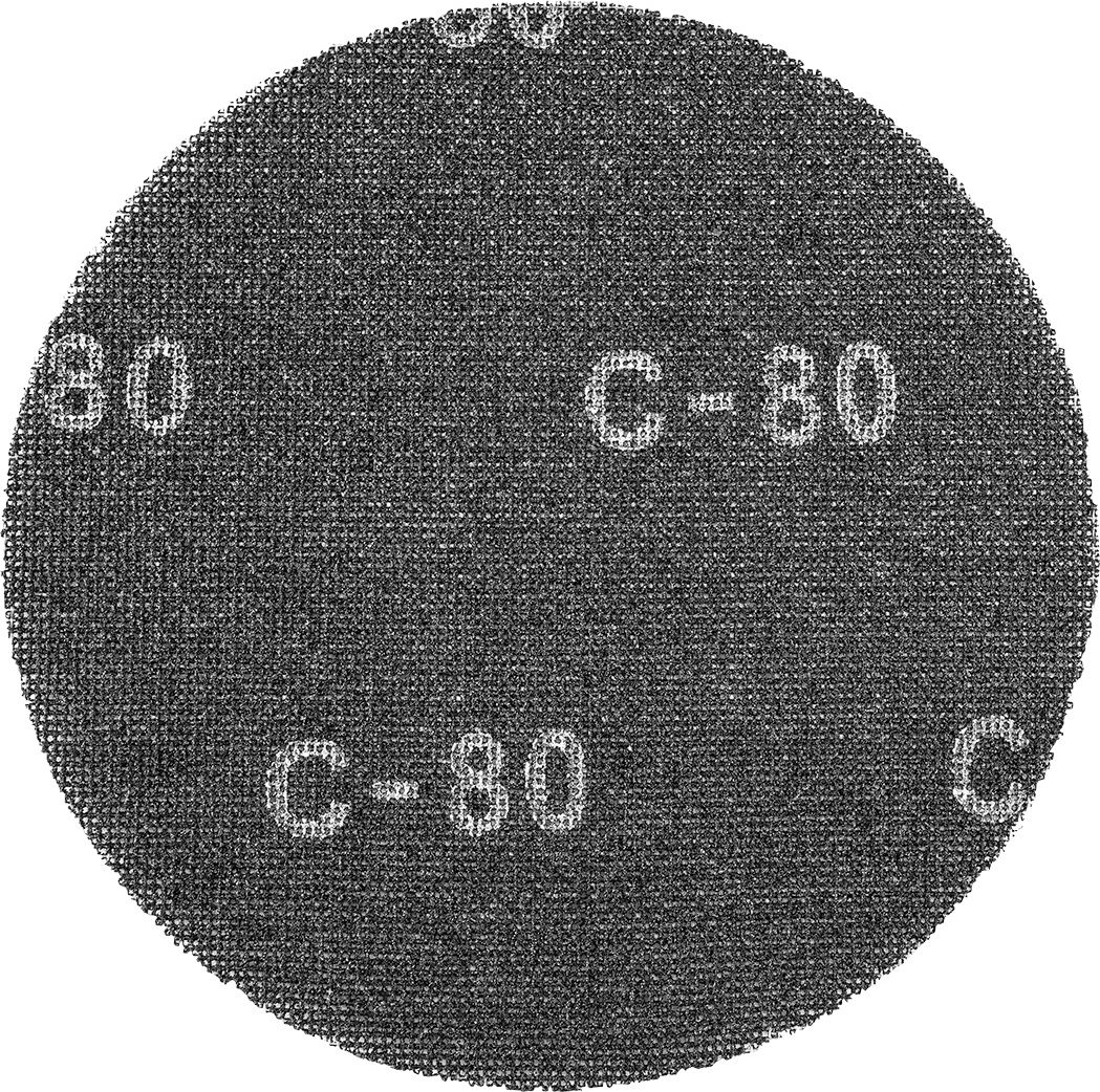 Graphite Siatki ścierne (Siatka ścierna na rzep, 225 mm, K80, do szlifierki 59G260,10 szt.)