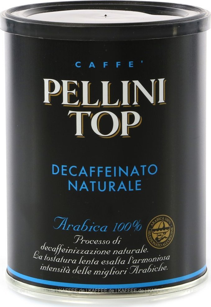 Kawa mielona Pellini Kawa mielona PELLINI Top Decaf bezkofeinowa 250g