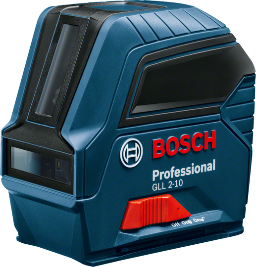 Bosch Laser krzyżowy GLL 2-10 czerwony 10 m