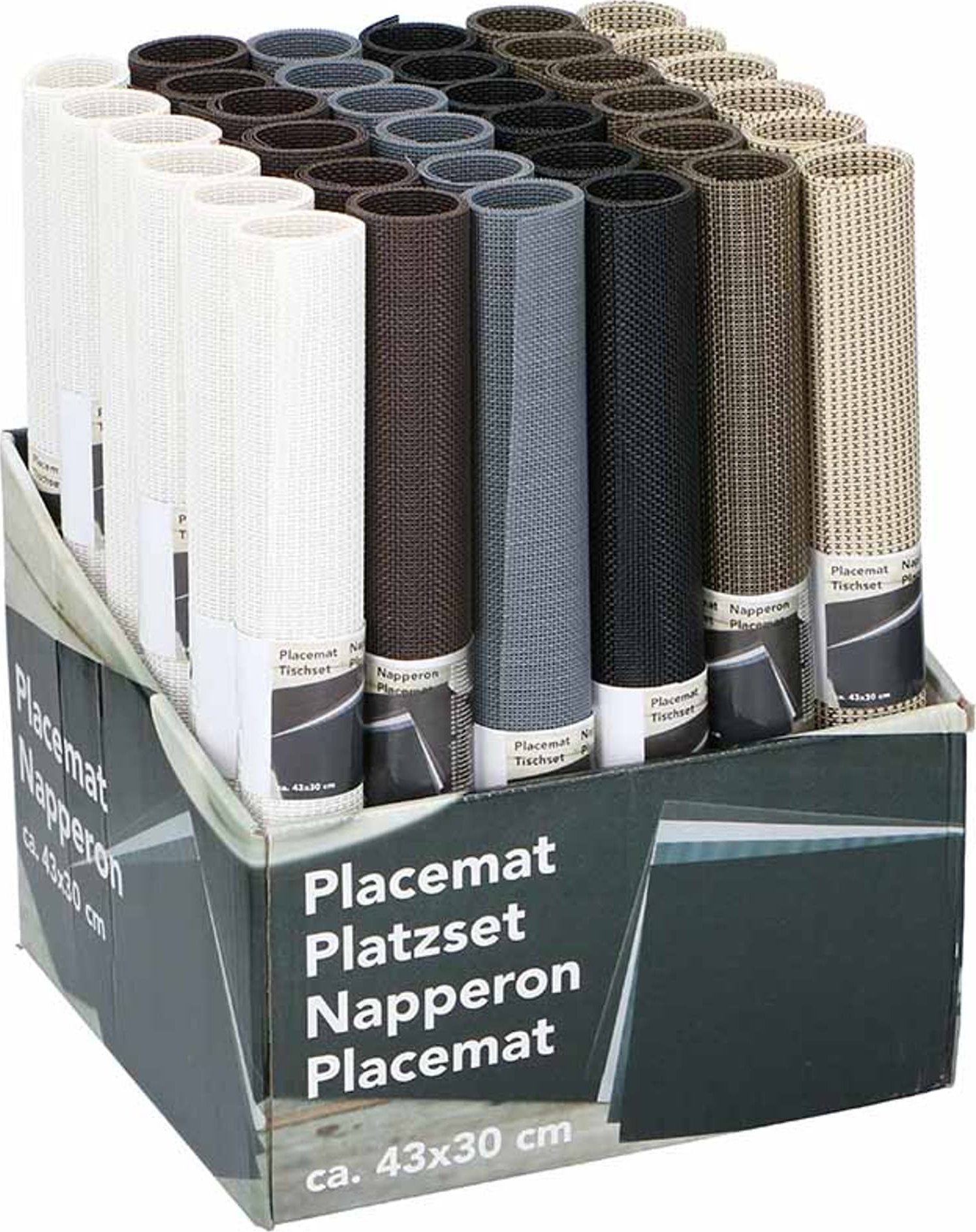 Podkładka stołowa 43 x 30 cm (brązowy)