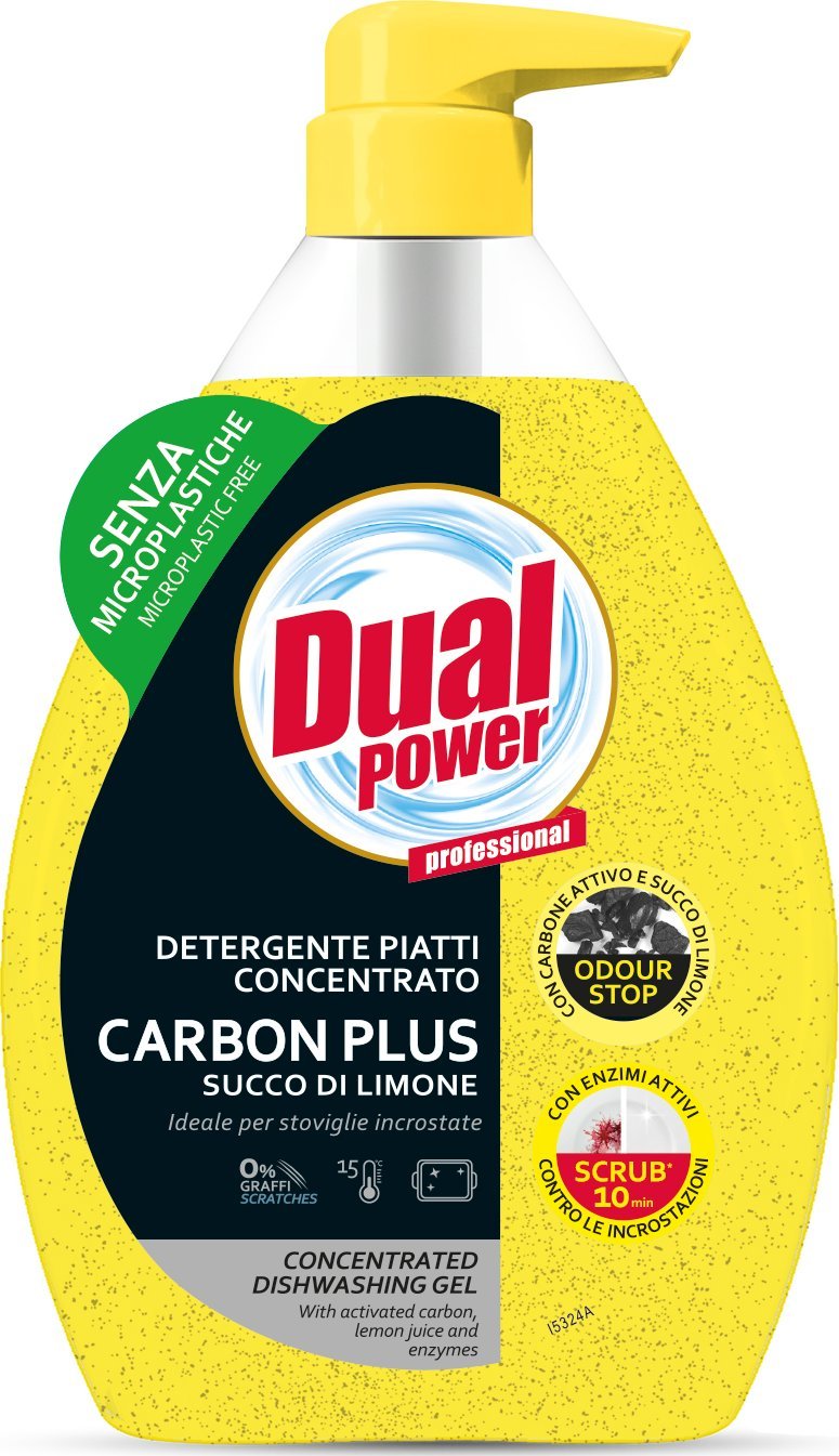 Dual Power Płyn do mycia naczyń Limone 600 ml