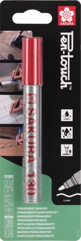 Sakura Marker Pen-Touch 130 czerwony,