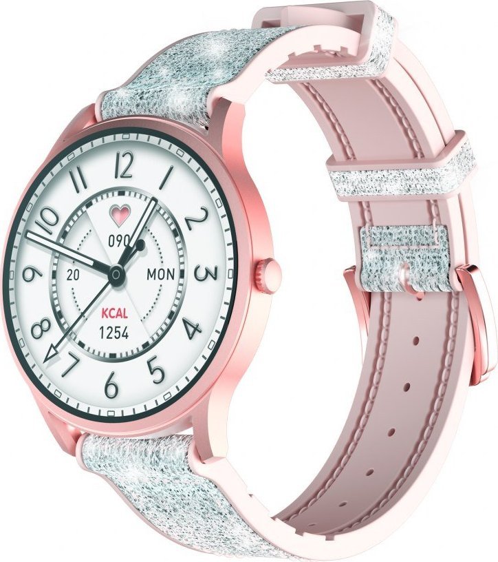 Smartwatch Kieslect Lora Różowy Niebieski (KIESLECT-LORA-P)