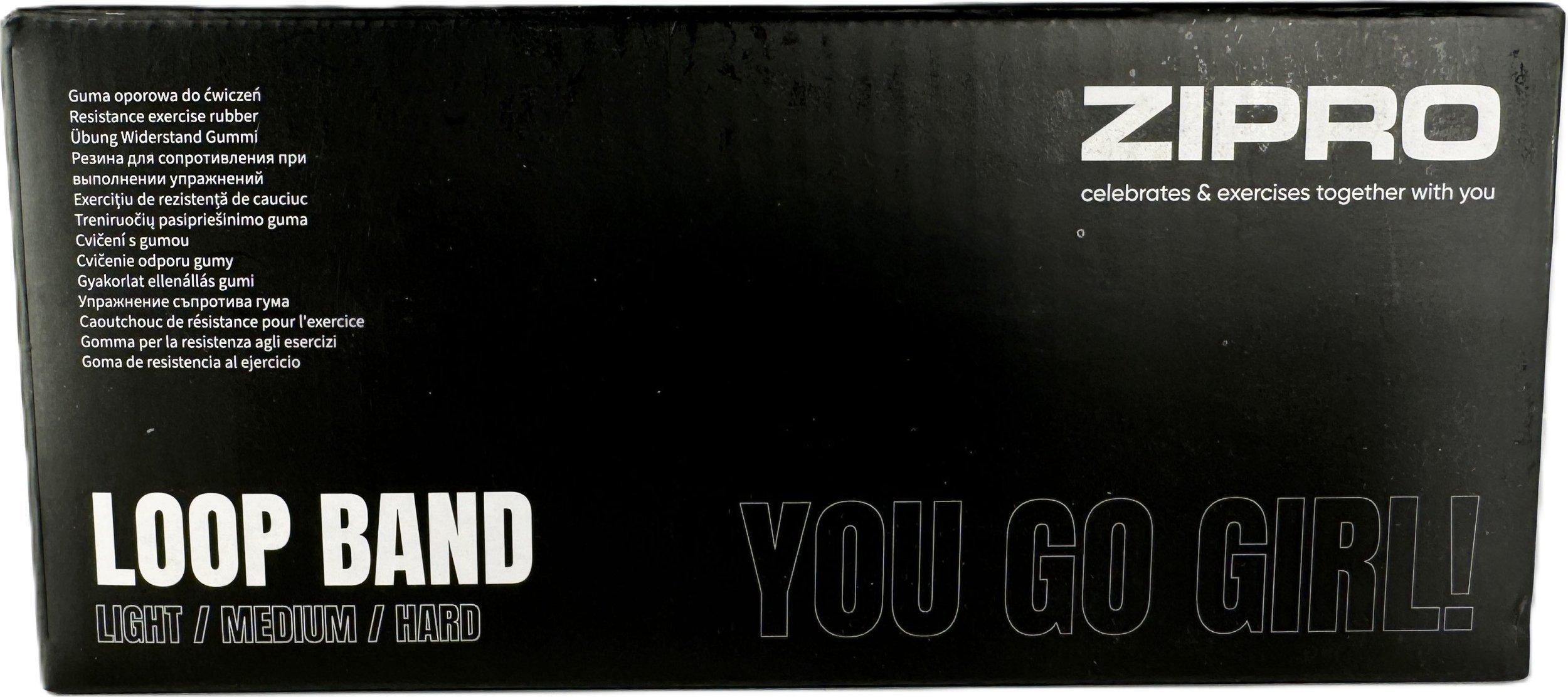 Zipro ZIPRO Loop Band 3 szt. Light + Medium + Heavy Yoou Go Girl