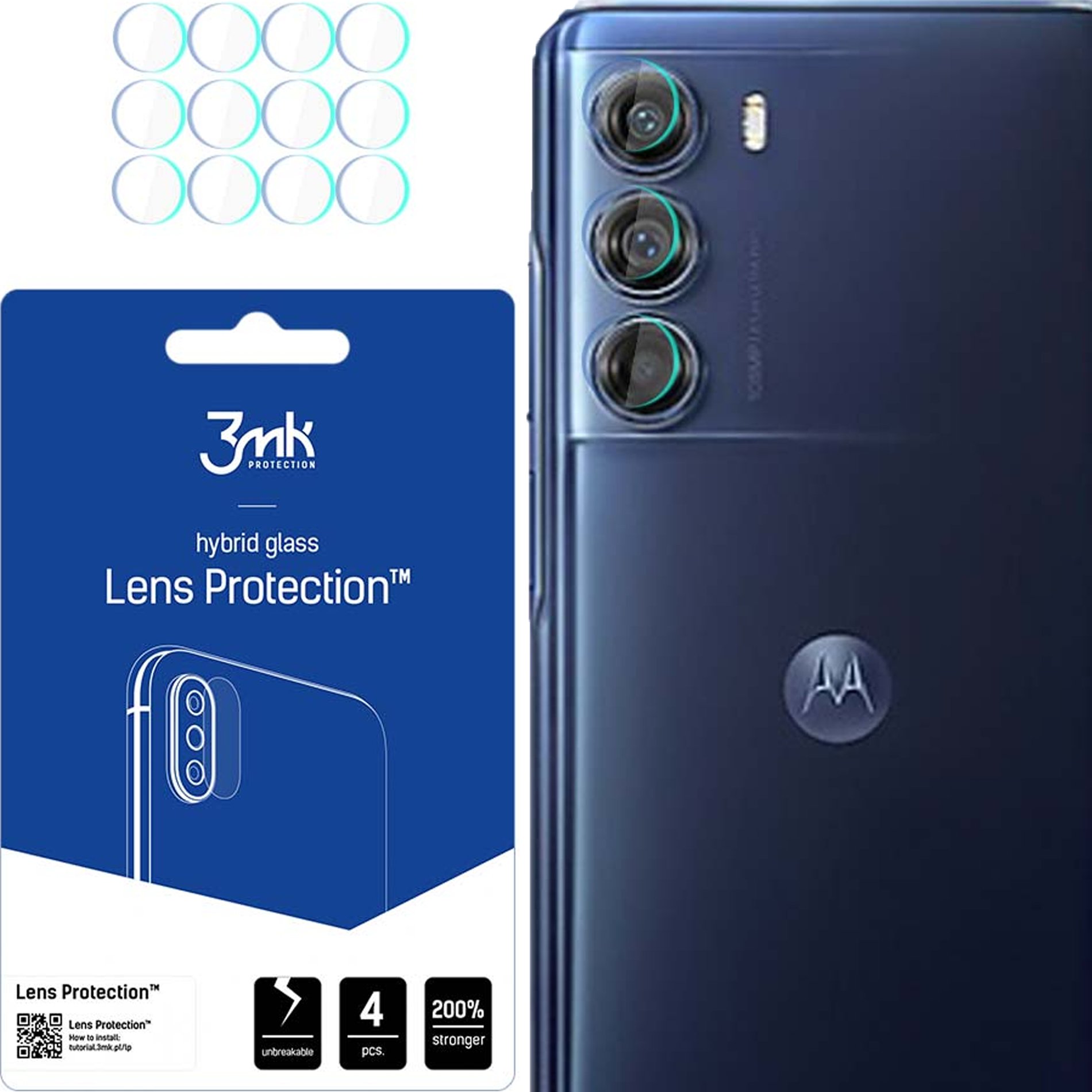 MOTOROLA MOTO EDGE S30 - 3MK LENS PROTECTION