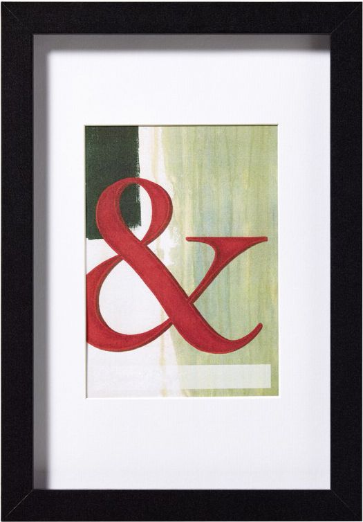 Ramka Walther Stockholm 30x40, drewniana, czarny (EA040B)