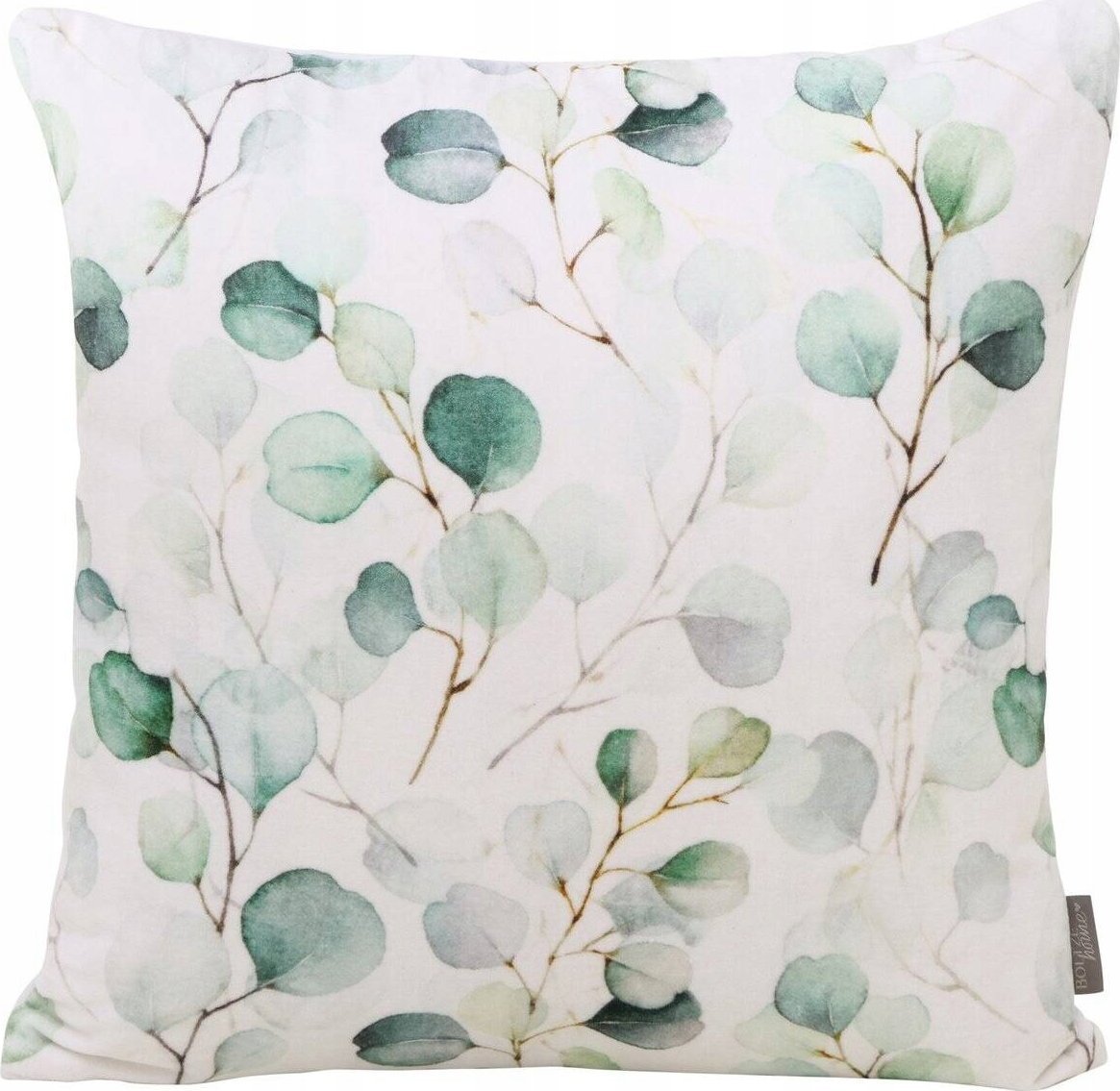 Boltze Poduszka bawełniana ze wzorem liści, EUKANA