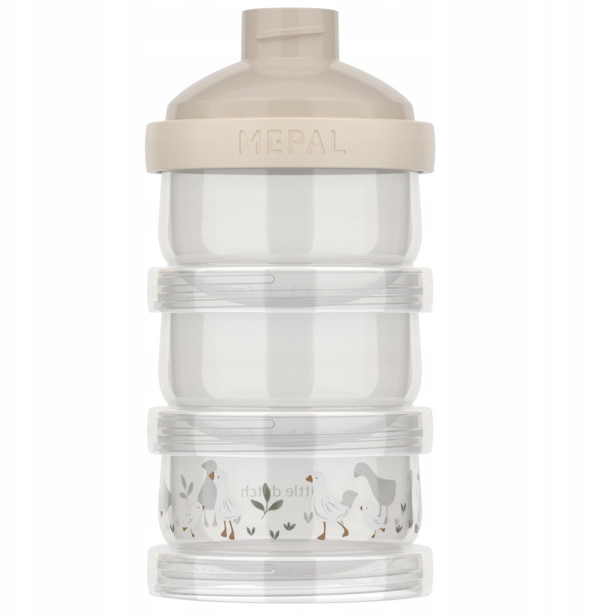 POJEMNIK NA MLEKO W PROSZKU MIO 3-CZĘŚCIOWY LITTLE GOOSE 108063565392