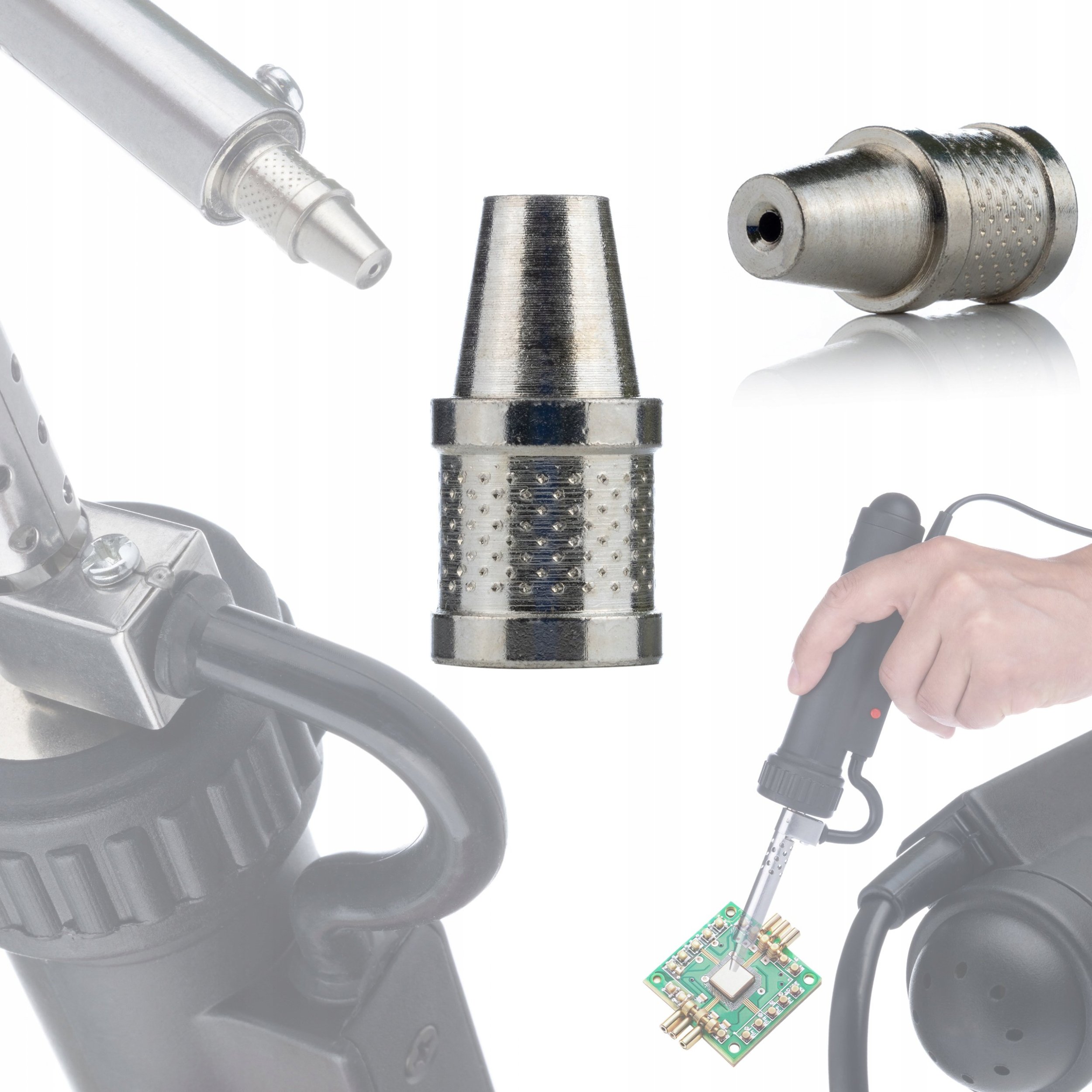 Rosfix Grot 2mm do Elektrycznej ręcznej rozlutownicy do cyny 350W Seria Electric PRO