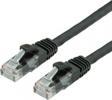 Value VALUE UTP PatchCord Kat.6, LSOH, czarny, 1m