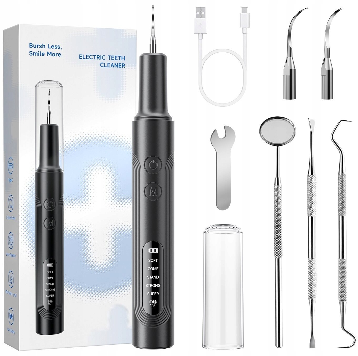 Szczoteczka ExtraLink SC-01 Ultrasonic tooth scaler 5 modes