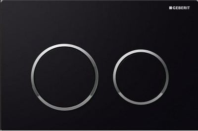 Przycisk spłukujący Geberit Omega 20 do WC czarny (115.085.KM.1)