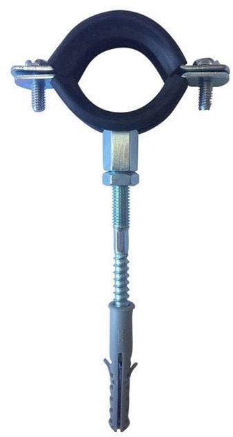 PIPE HOLDER 1/2IN (22MM) WITH RUBBER 2PC