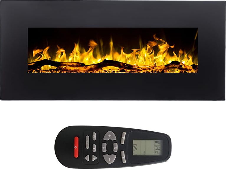 Aflamo Kominek Elektryczny Ścienny Albion Bez Funkcji Grzania 42 NH 110 cm