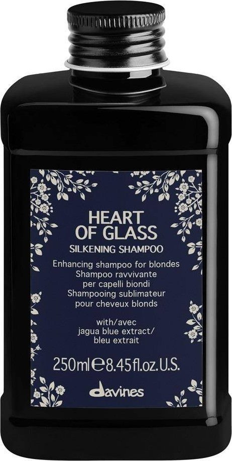 Davines Heart Of Glass Silkening Shampoo szampon do włosów blond 250ml