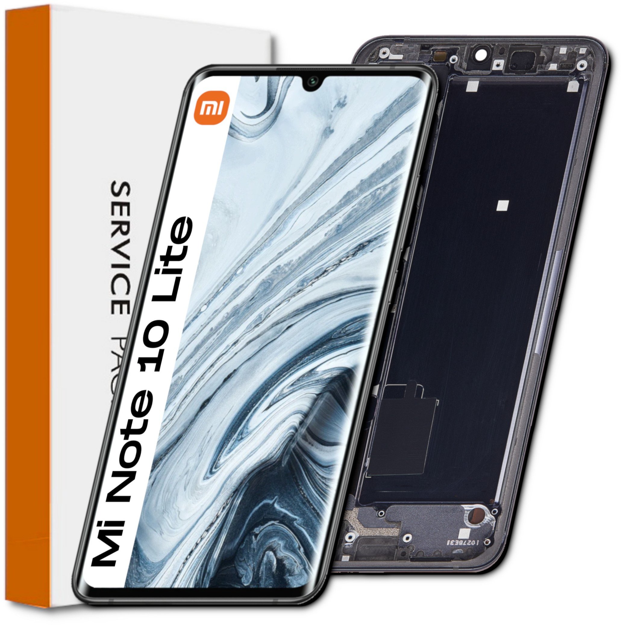 Wyświetlacz do Xiaomi Mi Note 10 Lite Ramka Oryginał Mobilepart M2002F4LG