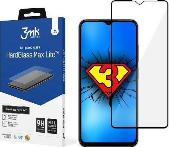 3MK Szkło hartowane 3MK HardGlass Max Lite Xiaomi Redmi Note 11R czarne