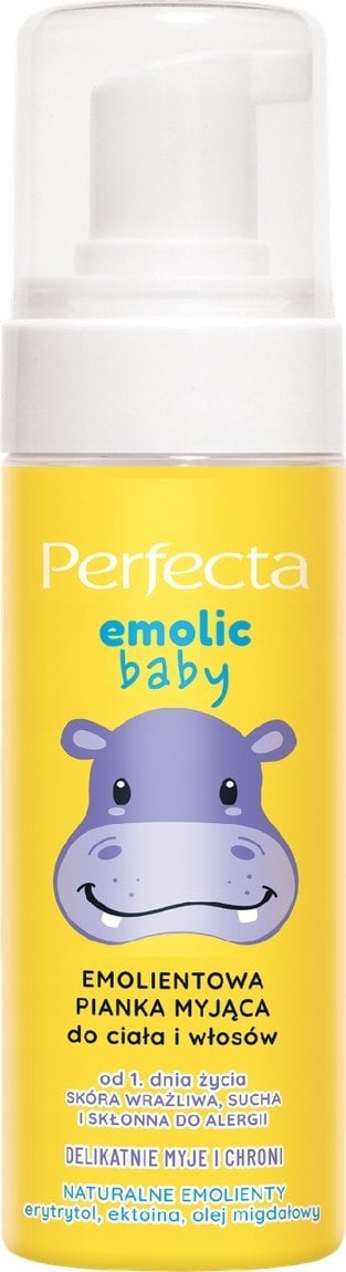 PERFECTA_Emolic Baby emolientowa pianka myjąca do ciała 160ml
