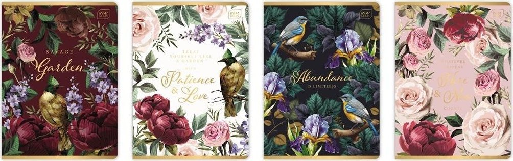 Zeszyt A5/80K krata Metallic Savage (10szt)