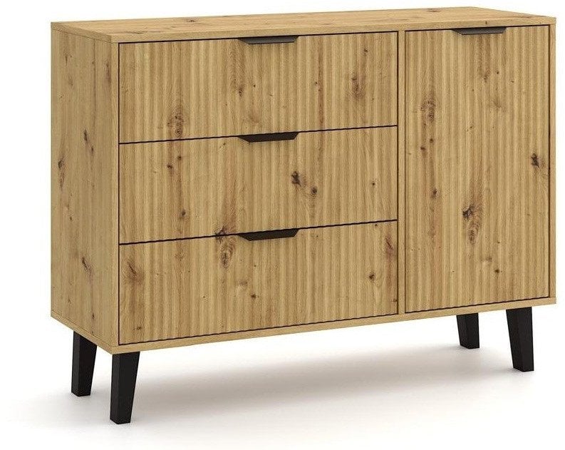 Komoda Scandi 1D3S SLIM DĄB ARTISAN