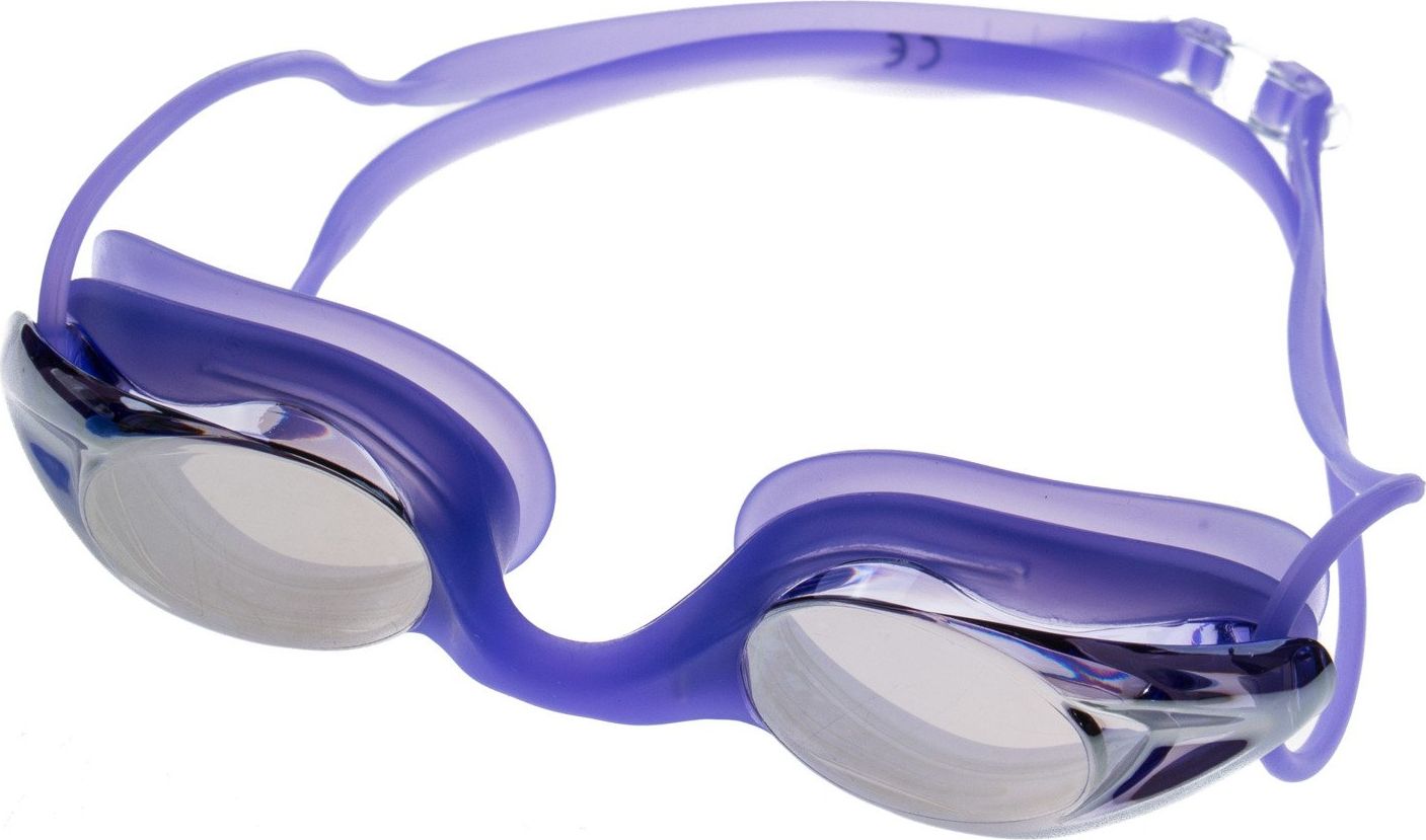 Vivo Okulary do pływania Vivo B-0107 fioletowe lustrzane treningowe Uniwersalny