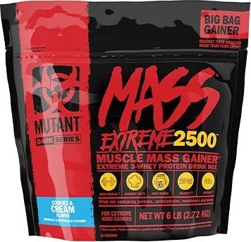 Triton PVL Mutant Mass Extreme 2500 Gainer, ciastko z kremem - 2720 g