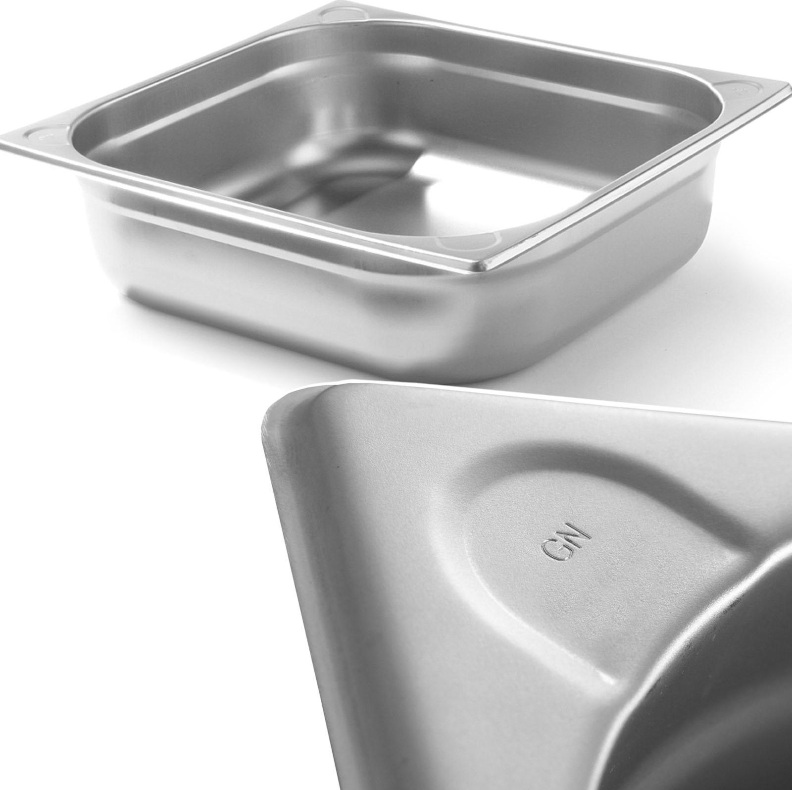 Hendi Pojemnik GN 2/3 stalowy Kitchen Line wys. 100 mm - Hendi 806234 Pojemnik GN 2/3 stalowy Kitchen Line wys. 100 mm - Hendi 806234