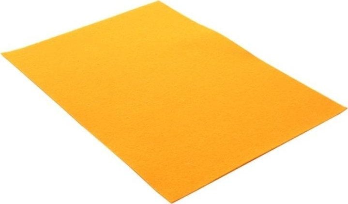 Polsirhurt Filc dekoracyjny ciemnożółty 20x30cm 10szt