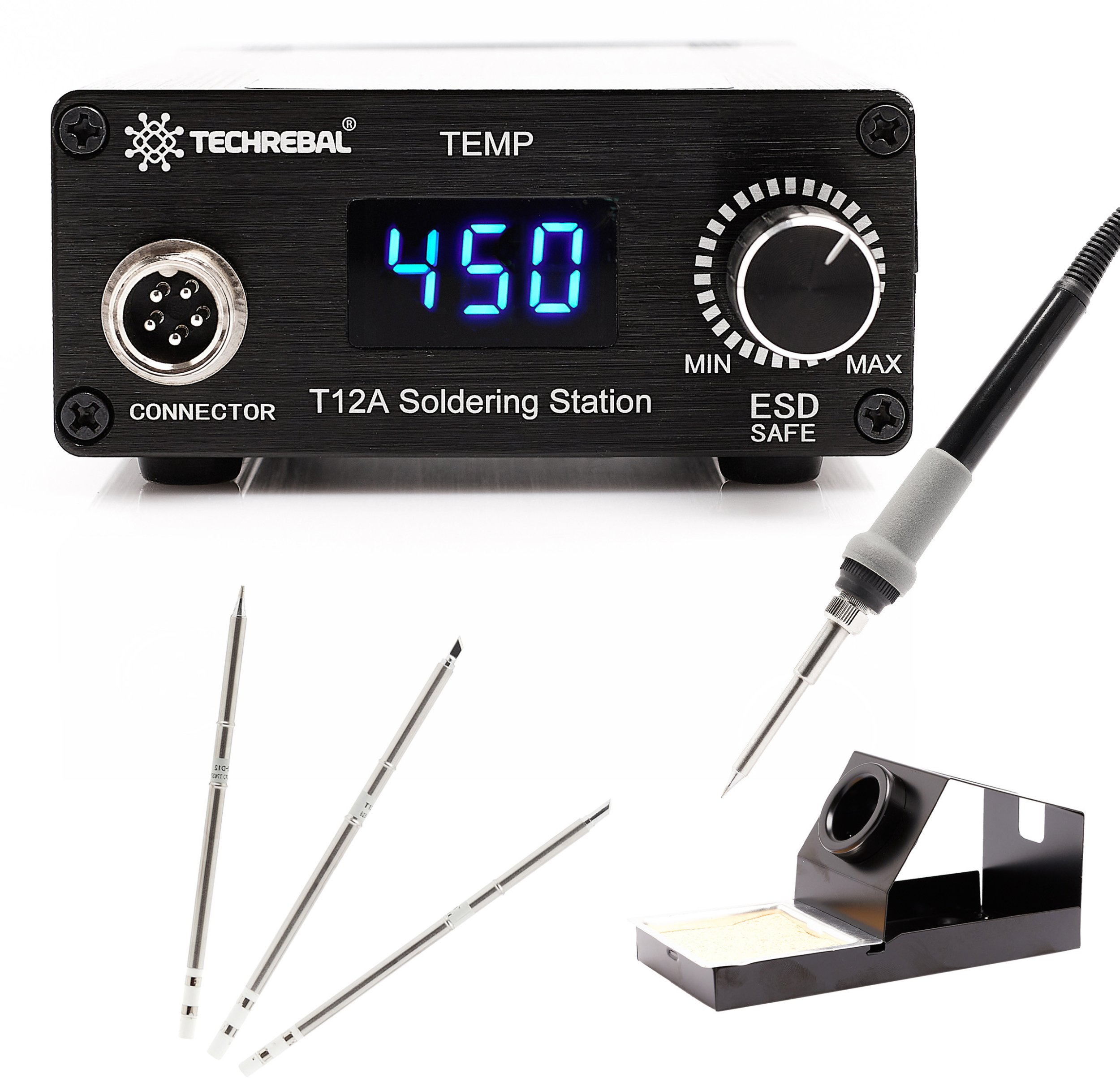 Techrebal STACJA LUTOWNICZA TECHREBAL T12 ZESTAW GROTÓW