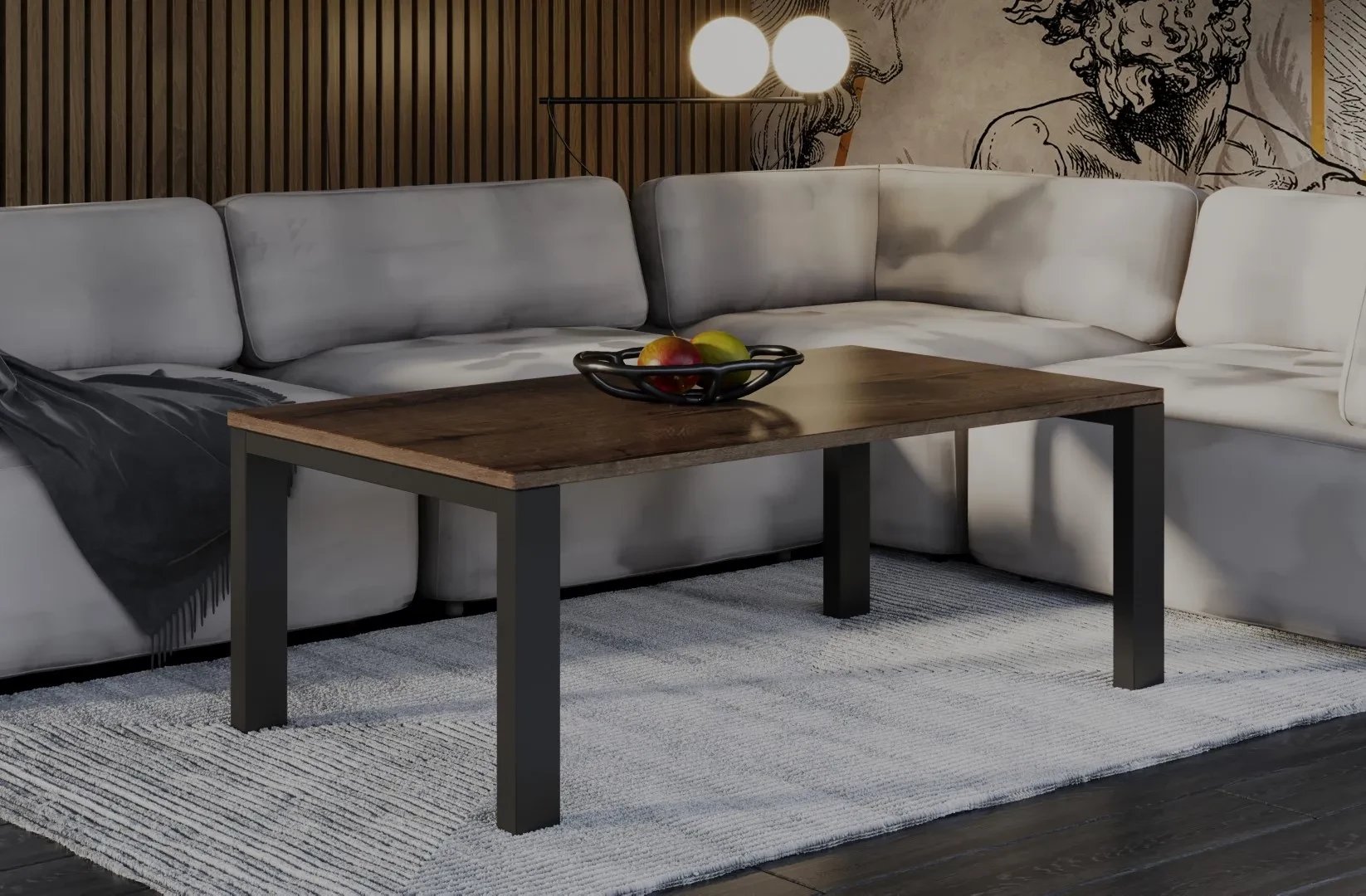 Ława GAROLD 120x80 dąb monastery ENDO