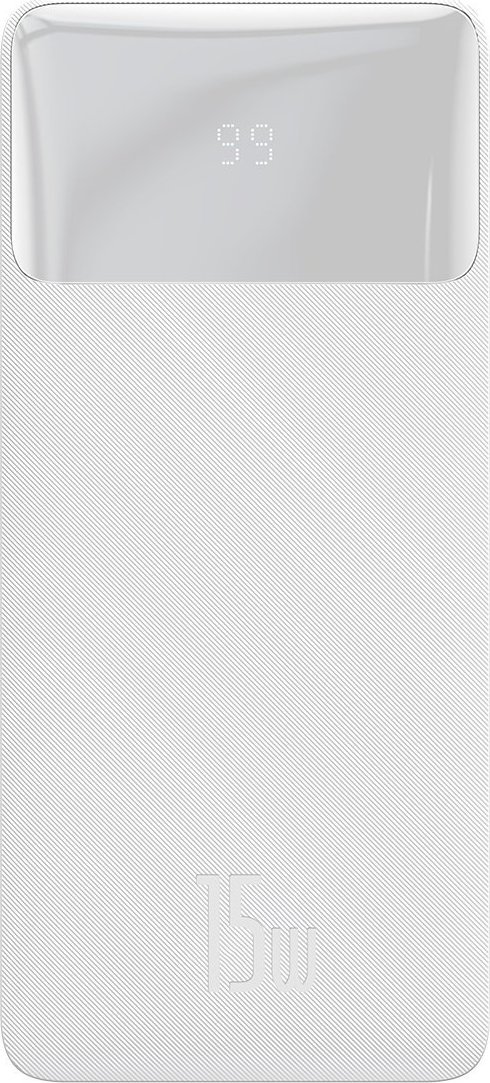 Powerbank Baseus Bipow Digital Display 15W Overseas Edition 20000mAh Biały