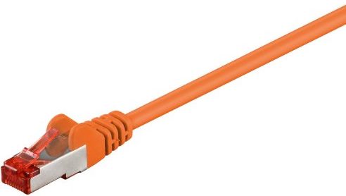 Patch-Kabel CAT6 5,0m orange S/FTP - 93475