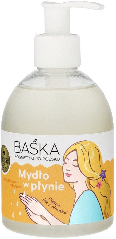 BAŚKA Kosmetyki Po Polsku Jogurtowo-Mleczne Mydło w płynie 250ml