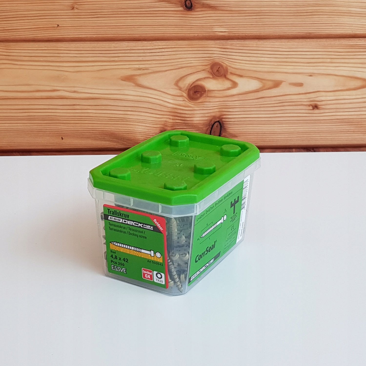 TERRACE SCREWS ESS T20 MAX 4.8X42 CS 250