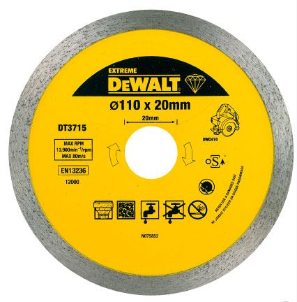 Dewalt Tarcza diamentowa 110x20mm (DT3715)
